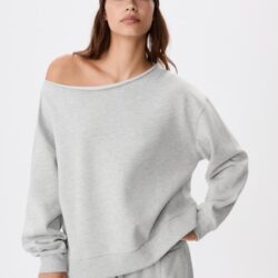 Sudadera básica gris
