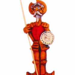 Figura de barro Don Quijote QJ-39